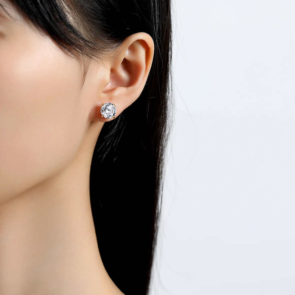 עגילי זהב טהור | 0.5 - 3 קראט