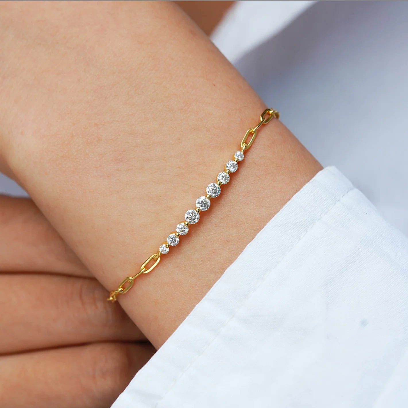 צמיד ליבי | 2 קראט