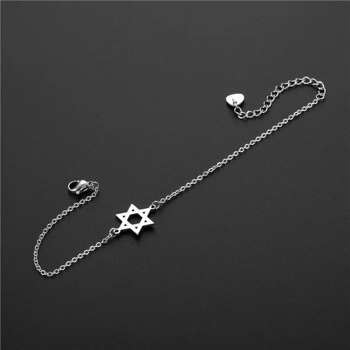 צמיד מגן דוד - כסף 925