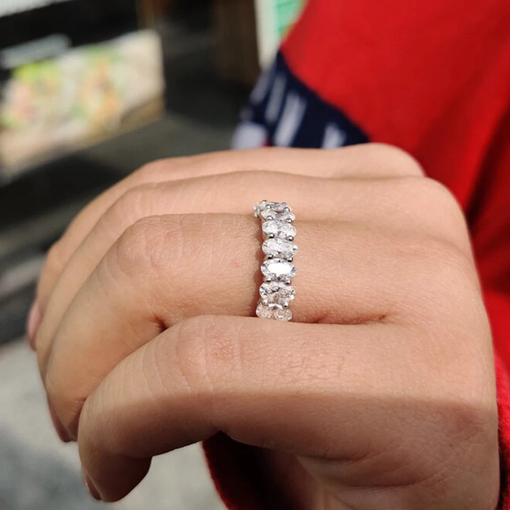 טבעת איטרניטי אובל | 5 קראט