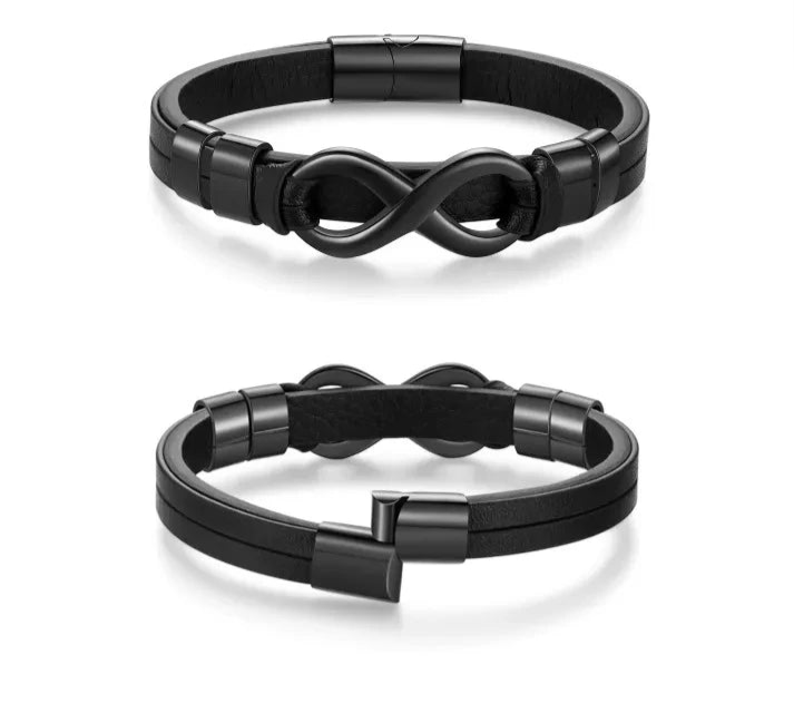 צמיד איפניטי DAD - עור איטלקי