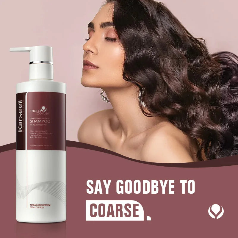 ®Karseell Maca - שמפו מקצועי שיקומי לשיער