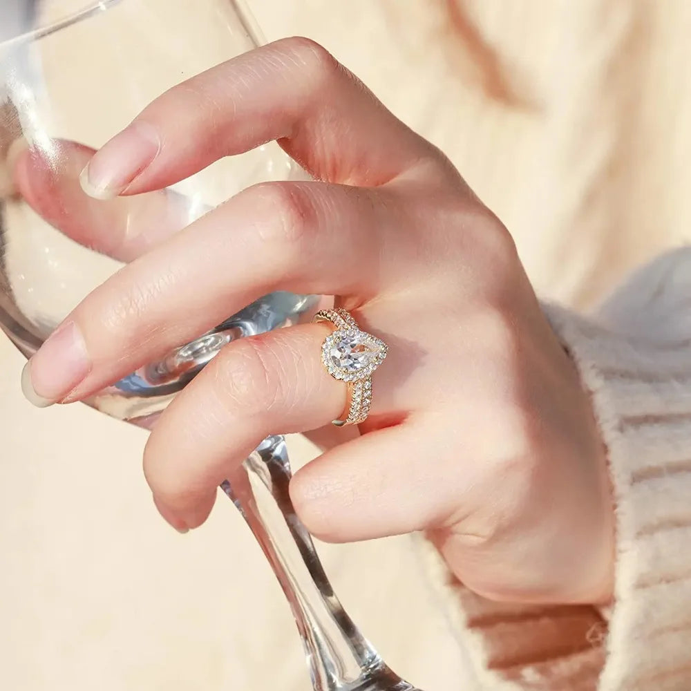 סט טבעות אופאל | 1.5 קראט