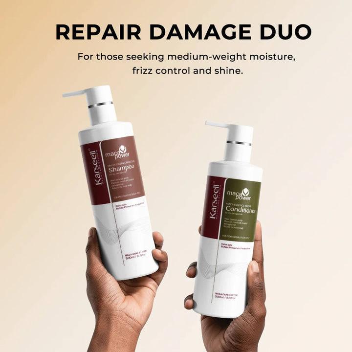 ®Karseell Maca Hair Care - ערכת לחות ושיקום לשיער