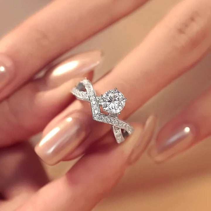 טבעת יסמין | 1 קראט