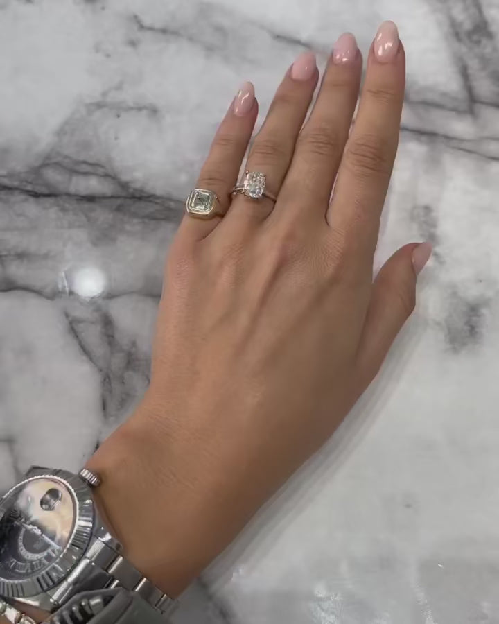 טבעת לורן זהב טהור | 3.5 קראט