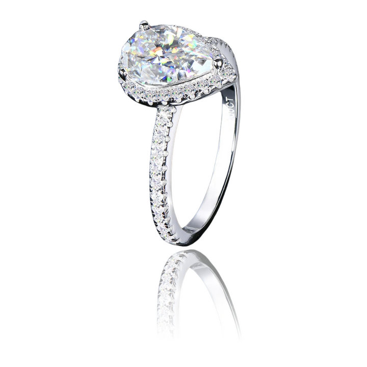 טבעת דגם ספיר | 2 קראט