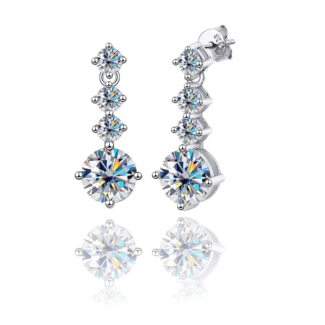 עגילי לורן | 2.5 קראט