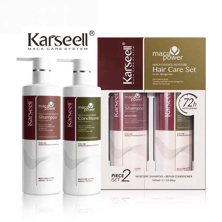 ®Karseell Maca Hair Care - ערכת לחות ושיקום לשיער