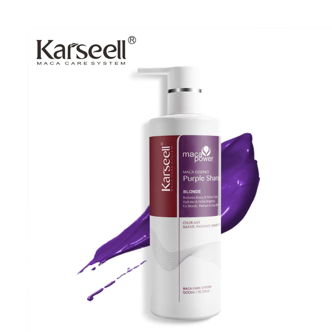 ®karseell Maca - שמפו מקצועי שיקומי לשיער בהיר