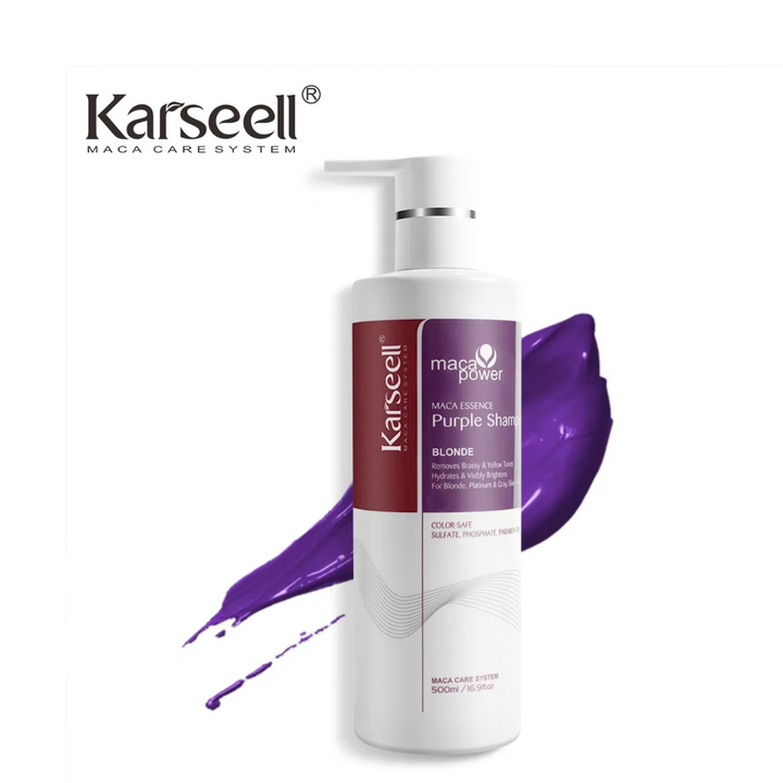 ®karseell Maca - שמפו מקצועי שיקומי לשיער בהיר
