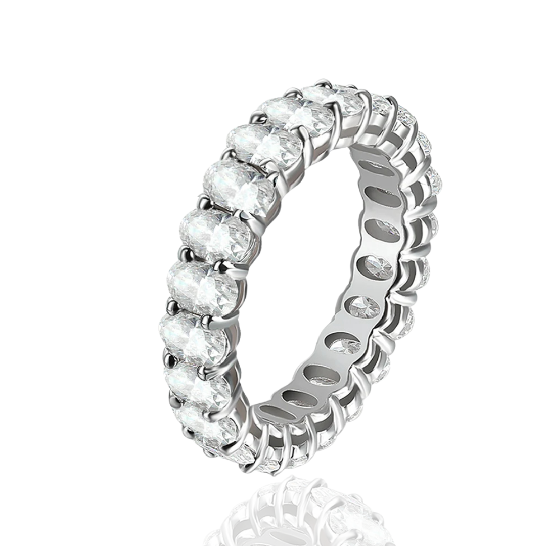 טבעת איטרניטי אובל | 5 קראט