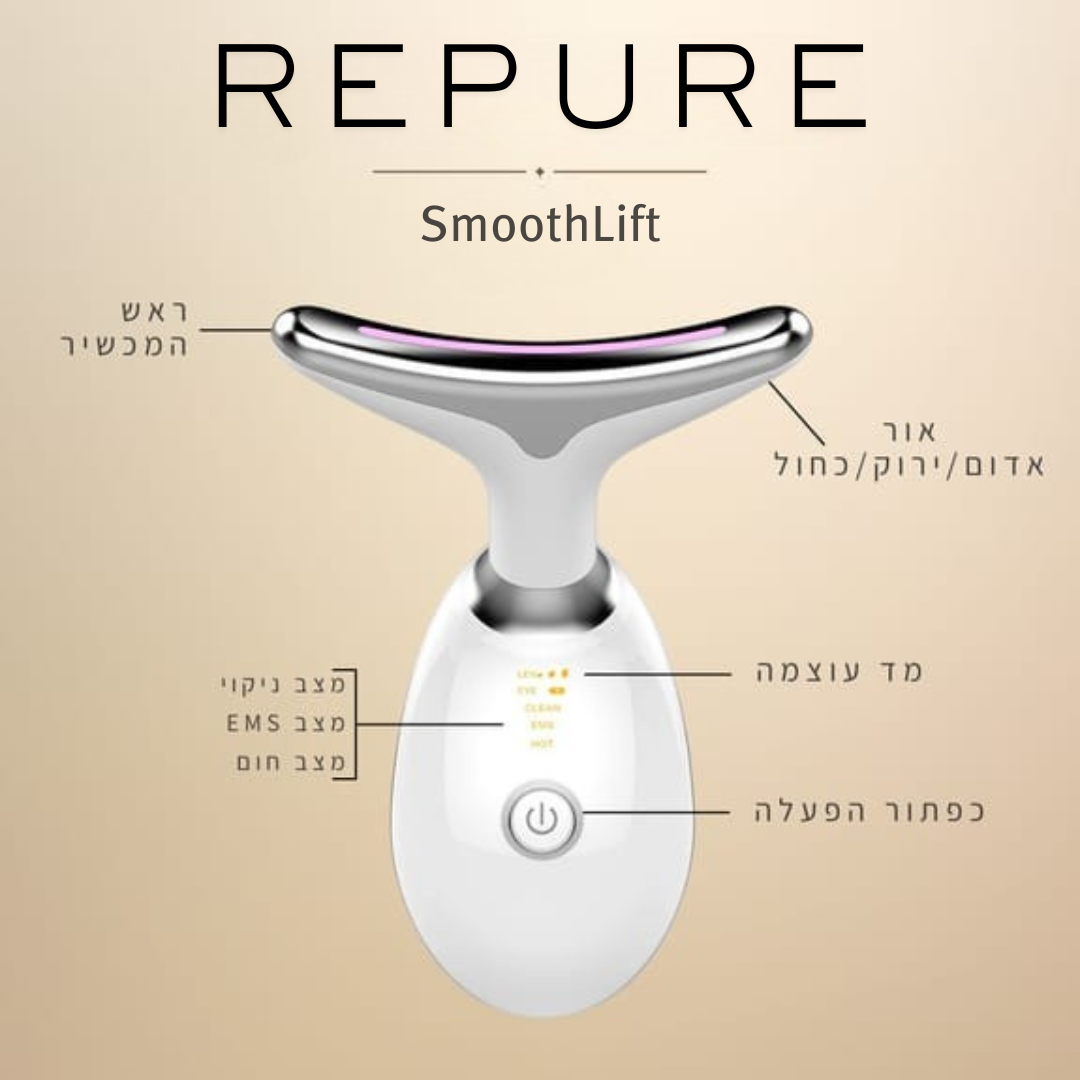 ®SmoothLift - מכשיר ביתי למיצוק העור
