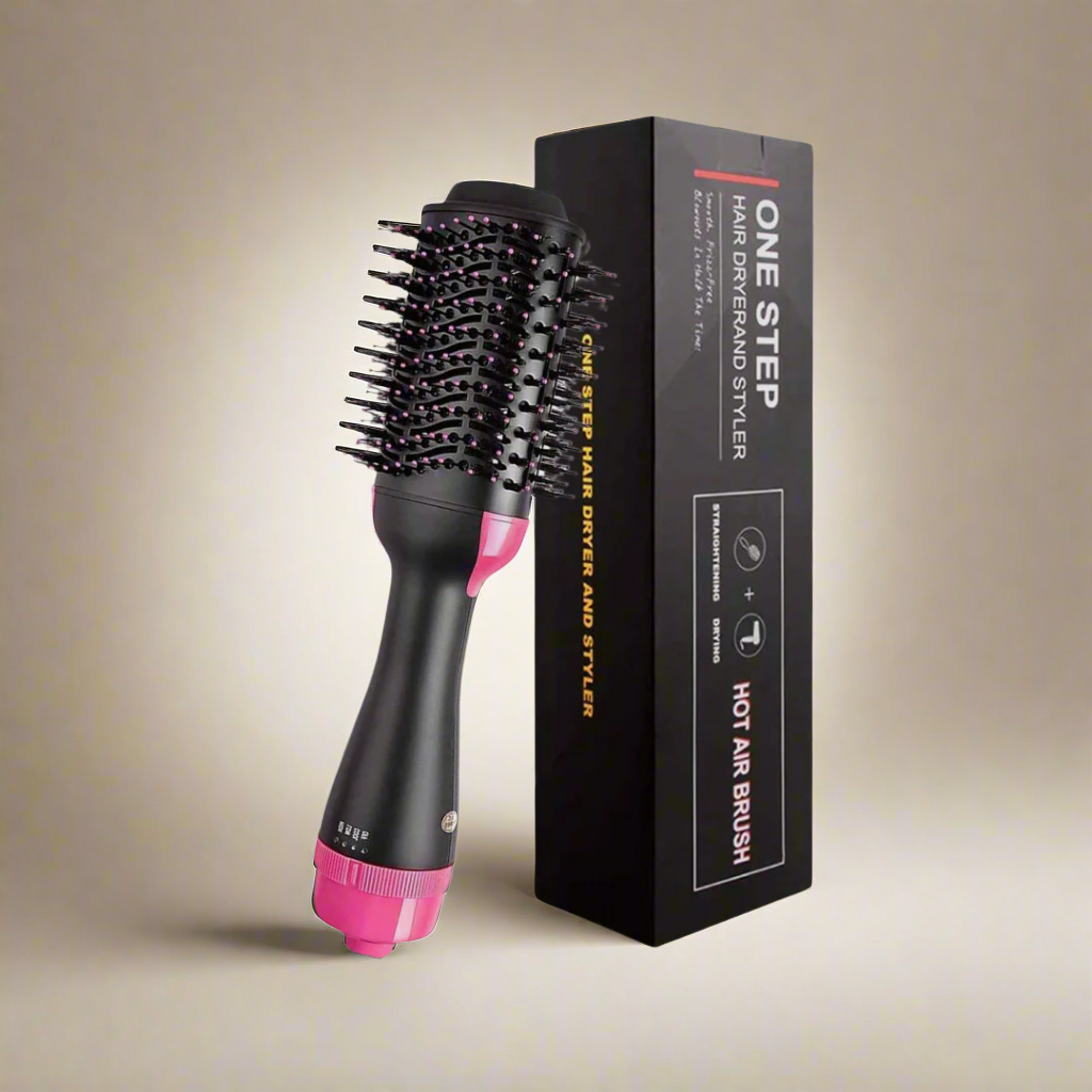 ®ONE STEP - מברשת הפן להחלקה & סלסול השיער