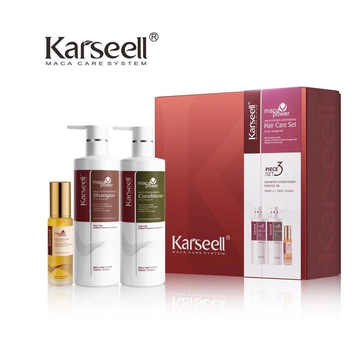 ®Karseell set care - ערכת טיפול לשיער יבש&פגום